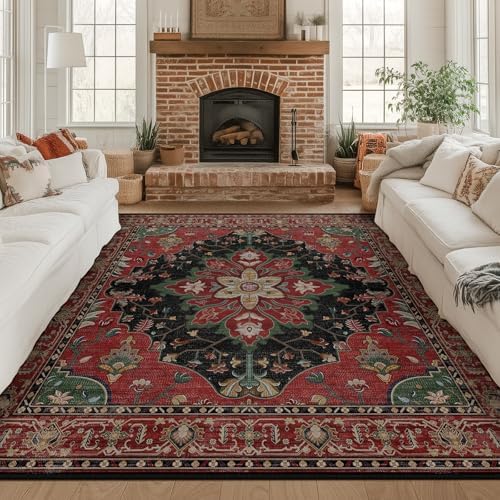 RELEANY Washable Area Rug, Square 8'x8' - Image 2