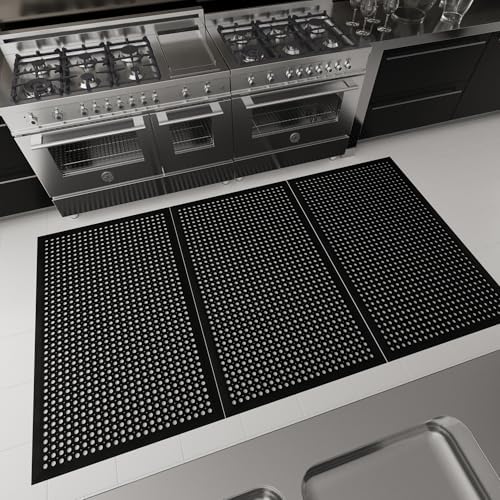 Ottomanson Heavy Duty Rubber Floor Mat – Non-Slip, Waterproof, Restaurants - Image 2