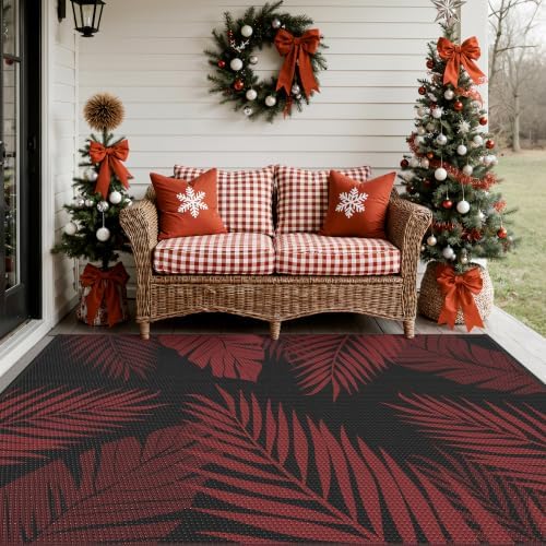 GENIMO Outdoor Rug, Waterproof Plastic Rugs - Image 4