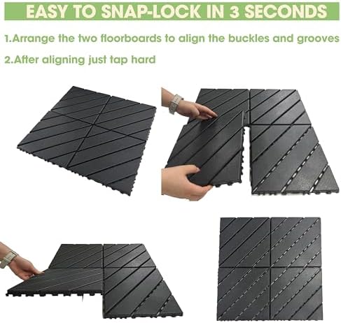 Deck Tiles, Waterproof Patio Flooring - Image 7