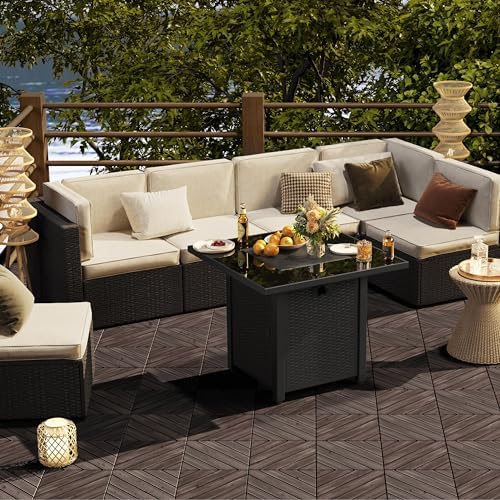 Topeakmart 27PCS Interlocking Deck Tiles 12x12 Patio Flooring - Image 2