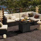 Topeakmart 27PCS Interlocking Deck Tiles 12x12 Patio Flooring - Image 2