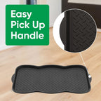 Superio Multi-Purpose Boot & Shoe Tray, 29.75 x 15 Round Scalloped, Protects - Image 5