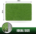 Artificial Grass Door Mat, Thick Turf Grass Dog Indoor/Outdoor Rug - Image 2