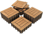 Yaheetech 27PCS Patio Floor Tiles Outdoor Interlocking Deck 12 x 12in by Yaheetech