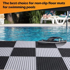 Tinideya 50 Pcs Drainage Interlocking Floor Tiles - Image 3