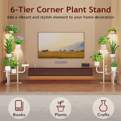 Homsorout Corner Plant Stand - Image 3