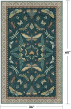 Teal 3x5 Entryway Rug - Image 2