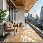 GENIMO Outdoor Rug, Waterproof Plastic Rugs - Image 4