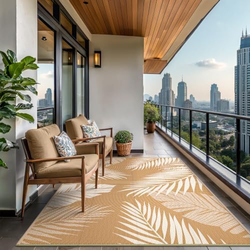 GENIMO Outdoor Rug, Waterproof Plastic Rugs - Image 4