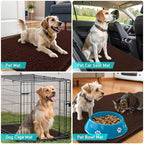 OLANLY Dog Door Mat for Muddy Paws 54x24, Super Absorbent Chenille Mud Mat - Image 7