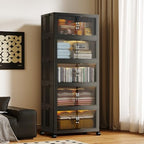 SAILUN 580Qt Stackable Storage Bins, Storage Cabinet by SAILUN