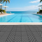 Plastic Interlocking Deck Tiles, 44 Pack, Non-Slip Patio Floor Decking Tiles - Image 5