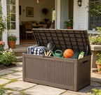 LAUSAINT HOME 320 Gallon Outdoor Storage Box, Package Delivery Box - Image 3