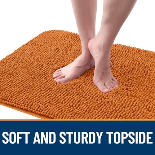 OLANLY Dog Door Mat for Muddy Paws 47x20, Super Absorbent Chenille Mud Mat - Image 4