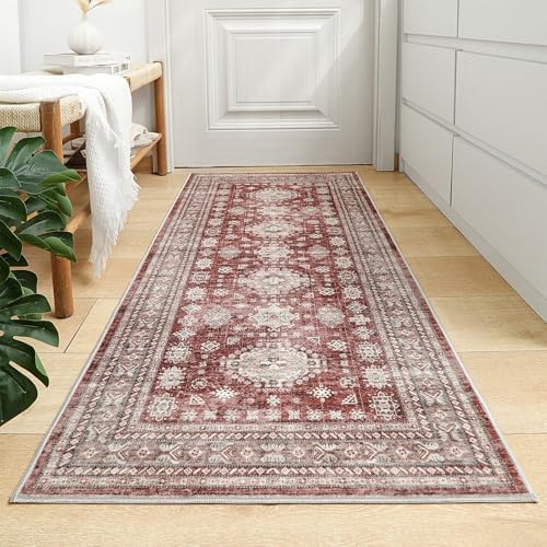 2x5 Runner Rug Washable Non Slip Small Throw Mat by Nestiva
