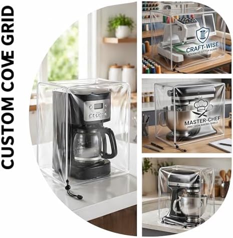 Custom Size Clear PVC Dust Cover, Made to Measure Size - Image 6