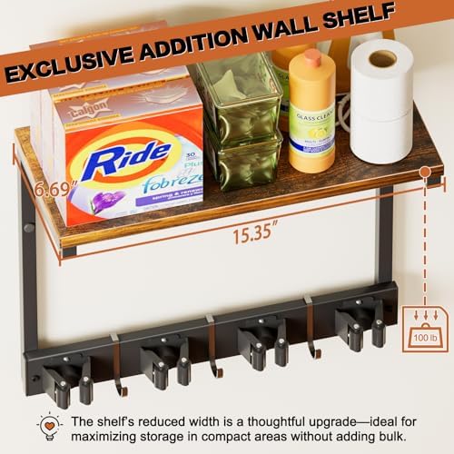 Olakee Broom Holder Wall Mount - Image 4