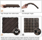 Topeakmart 27PCS Interlocking Deck Tiles 12x12 Patio Flooring - Image 7