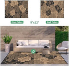 GENIMO Outdoor Rug, Waterproof Plastic Rugs - Image 2