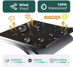 SUNICO Outdoor Table Covers Waterproof Square 48x48x6in - Image 4