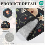 DUKINO 2.6x8 Runner Rug, Washable Runner Rug - Image 5