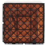 Acacia Deck Tiles Interlocking Outdoor Flooring - Image 3