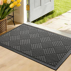 Front Door Mat, Heavy Duty Non-Slip Doormat 35.5"x24" by WELDUN%E2%80%94IdealChoiceforHome