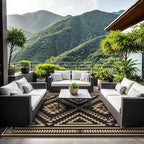 GENIMO Outdoor Rug, Waterproof Plastic Rugs - Image 3