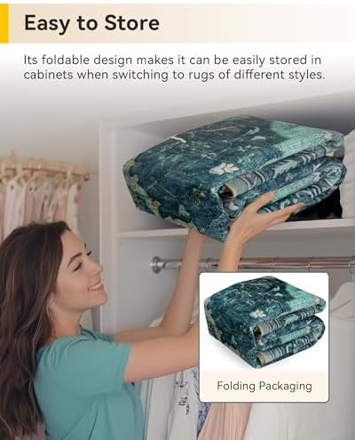 RELEANY Washable Area Rug - Image 6
