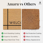 Coir Welcome Mat, Welcome Classic 7, 17x29 in - Image 4