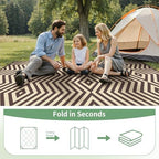 GENIMO Outdoor Rug, Waterproof Plastic Rugs - Image 6