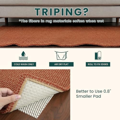 KOZYFLY Orange 2.5'x12' Runners Rugs - Image 6