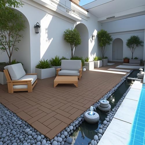 Plastic Interlocking Deck Tiles - Image 3