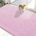 OLANLY Dog Door Mat for Muddy Paws 48x30, Super Absorbent Chenille Mud Mat by OLANLY