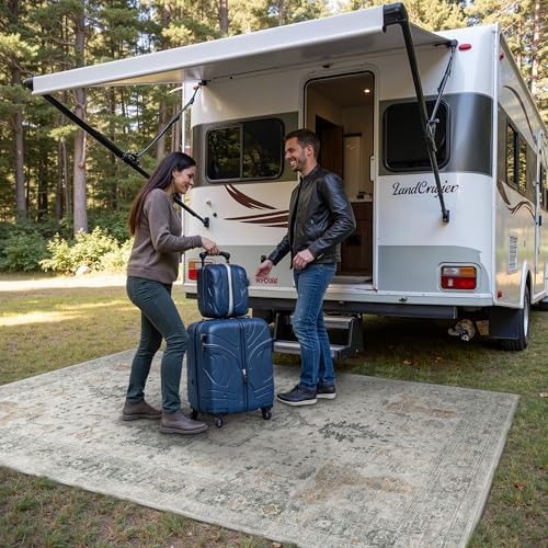 GENIMO Indoor Outdoor Rug, Washable - Image 4
