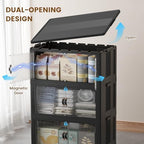 SAILUN 635Qt Large Stackable Storage Bins, Storage Cabinet - Image 4