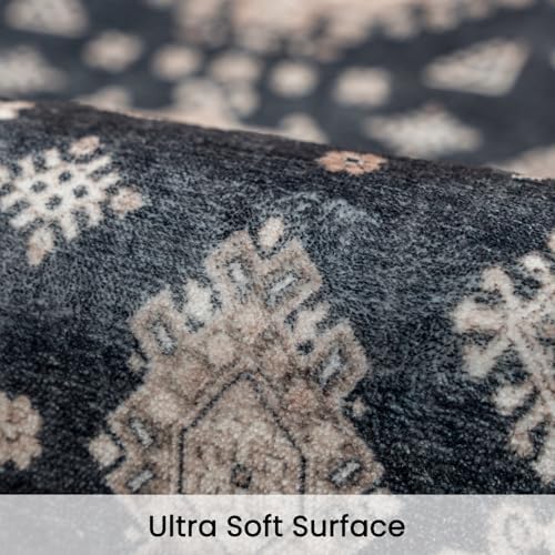 2x12 Runner Rug Washable Non Slip Boho Floor Mat - Image 4