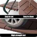 Interlocking Deck Tiles, 44 Pack, Outdoor Waterproof Plastic Balcony Decking - Image 4