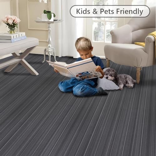 LITA 24x24 Black Carpet Tiles Commercial Use - Image 6