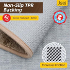 JSEI Dirt Trapper Door Mat 24"x36", Non-Slip Doormat - Image 5