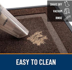 OLANLY Front Door Mat Outside 71x30, All-Season Heavy-Duty Rubber Doormat - Image 6