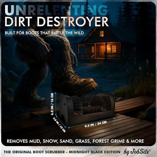 JobSite Midnight Black Boot Scrubber - Image 3