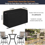 Patio Waterproof Bar Height Set Cover - Image 3