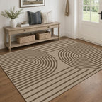 Faux Jute Area Rug, Dining Room, Home Decor by VSIWB