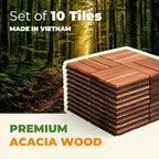 Jurax Interlocking Wood Deck Tiles - Image 4