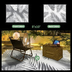 GENIMO Outdoor Rug, Waterproof Plastic Rugs - Image 2