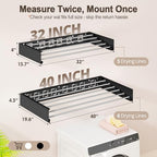 Wall Mounted Clothes Drying Rack Folding Indoor, Foldable Laundry Drying Rack - Image 3