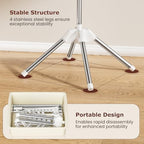Foldable Clothes Drying Rack, Rotatable Free Standing drying rack, 2 Layer - Image 5