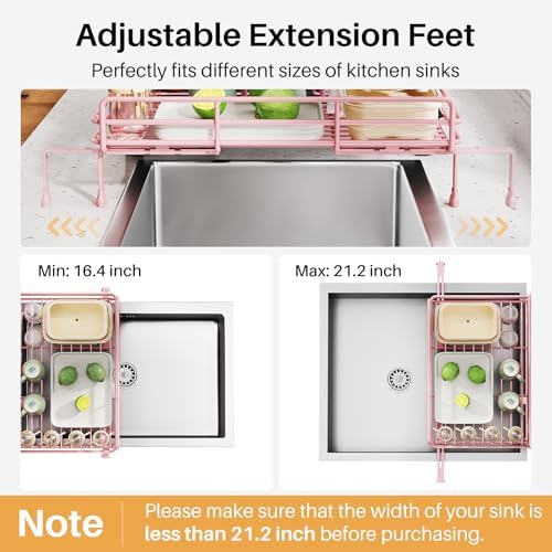 SNTD Expandable Dish Drying Rack - Image 7